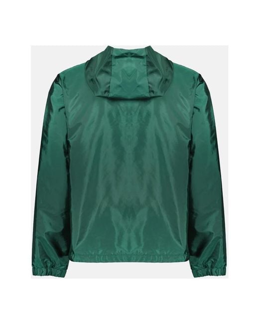 Moncler Green Rain Jackets for men