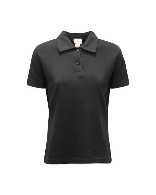 Trussardi Black Polo Shirts