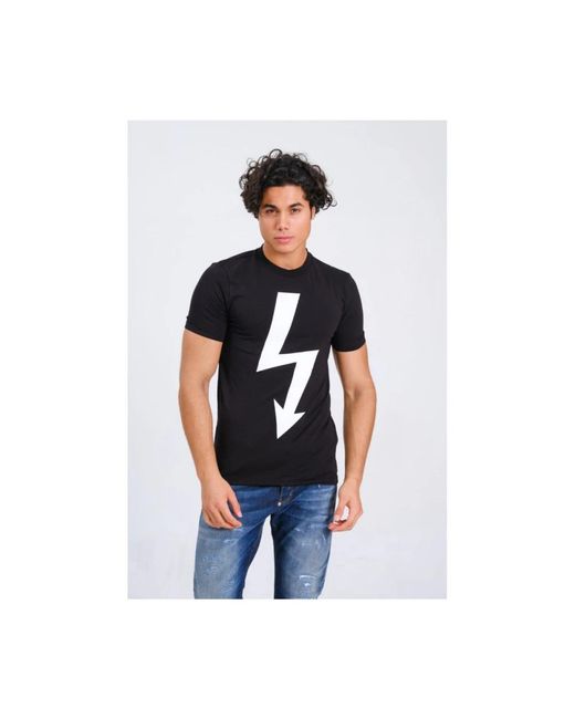 Neil Barrett Black T-Shirts for men