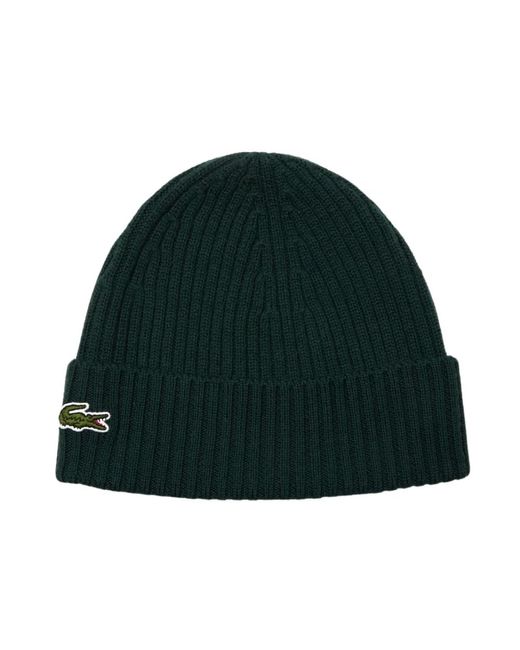 Lacoste Stylische beanie mütze in Green für Herren