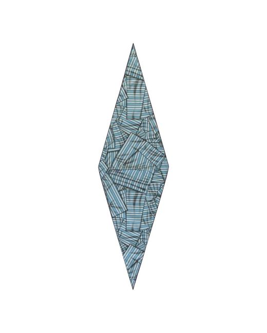 Zegna Blue Scarves for men