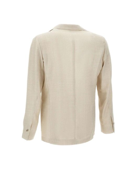 Barba Napoli Natural Blazers for men