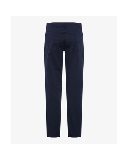 Slim-Fit Trousers Brax de hombre de color Blue