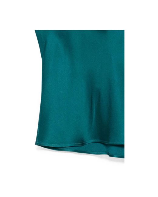 Max Mara Blue Sleeveless Tops