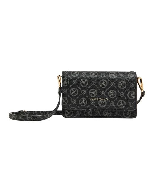 carlo colucci Black Shoulder Bags