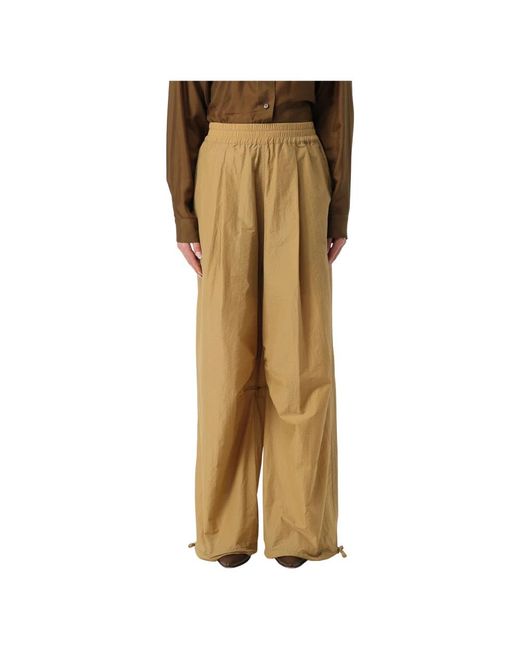 Philosophy Di Lorenzo Serafini Metallic Wide Trousers