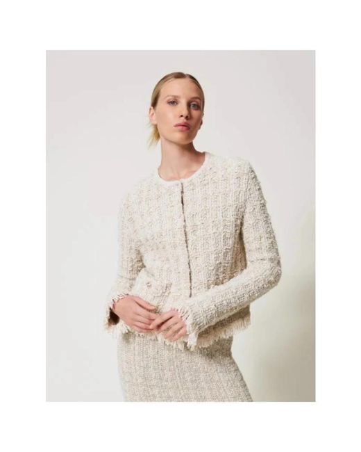 Light Jackets Twinset en coloris White