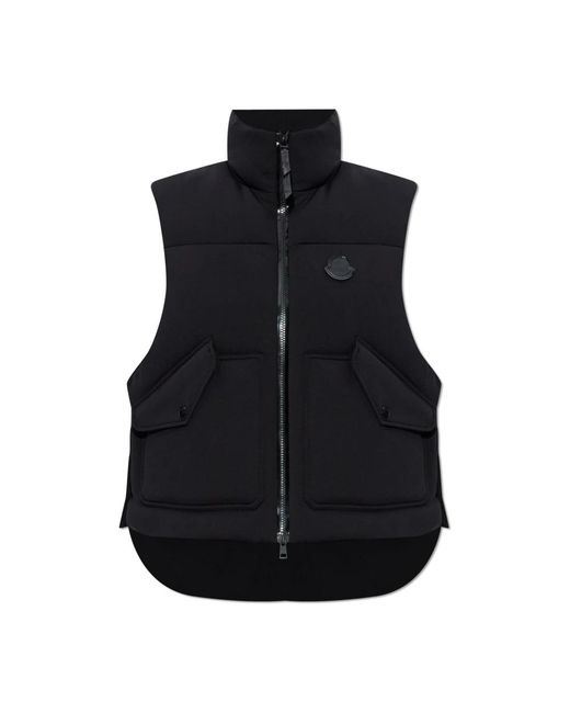 Vests Moncler de color Black