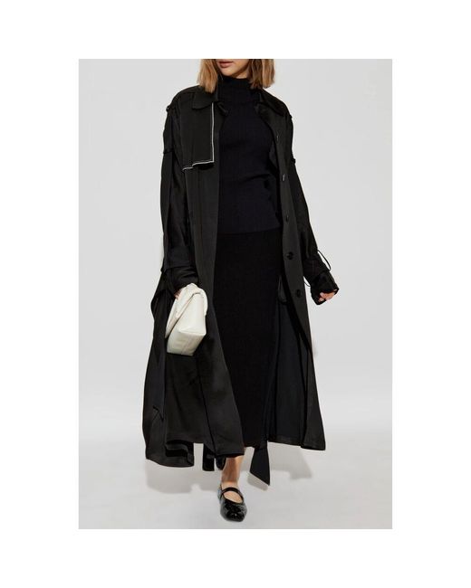 Long Sleeve Tops di Victoria Beckham in Black