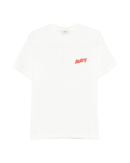Autry White T-Shirts for men