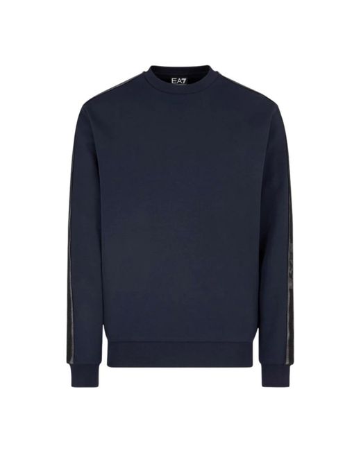 EA7 Blue Sweatshirts for men