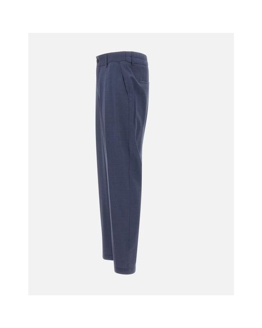 HUGO Blue Suit Trousers for men