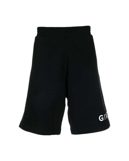 Givenchy Black Casual Shorts for men