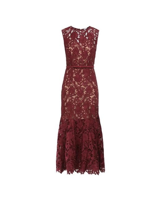 Self-Portrait Red Maxi Dresses