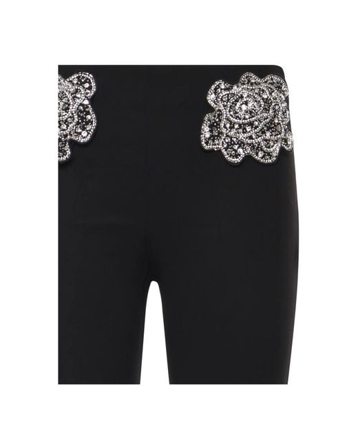 Pinko Black Wide Trousers