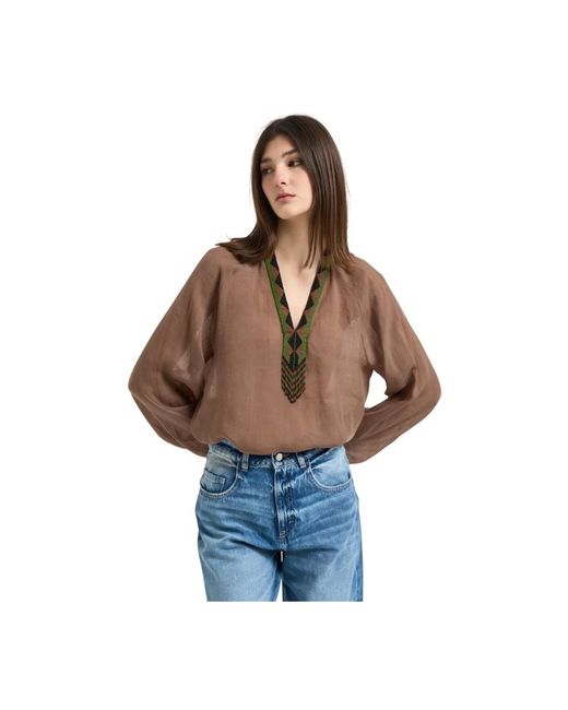 Bazar Deluxe Brown Blouses