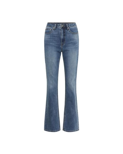 Gestuz Blue Gzviva Hw Jeans