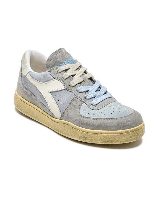 Diadora Blue Sneakers for men