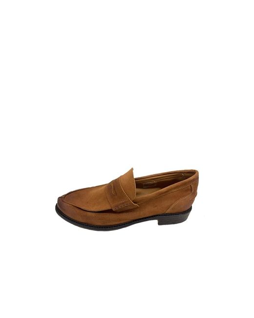 Antica Cuoieria Brandy flache schuhe in Brown für Herren