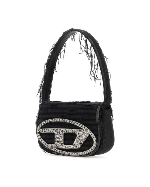 DIESEL Black Shoulder Bags