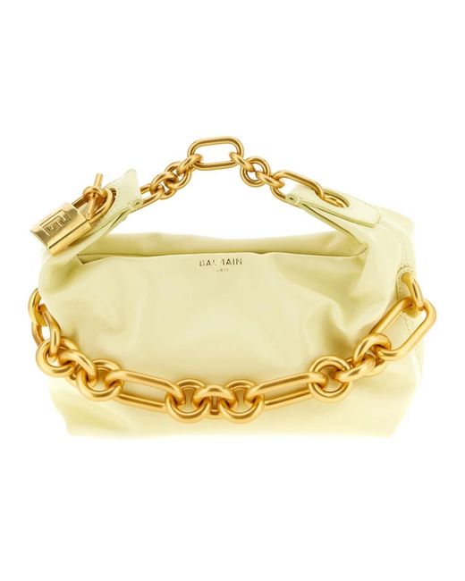 Balmain Mini Sync Handtas in het Metallic