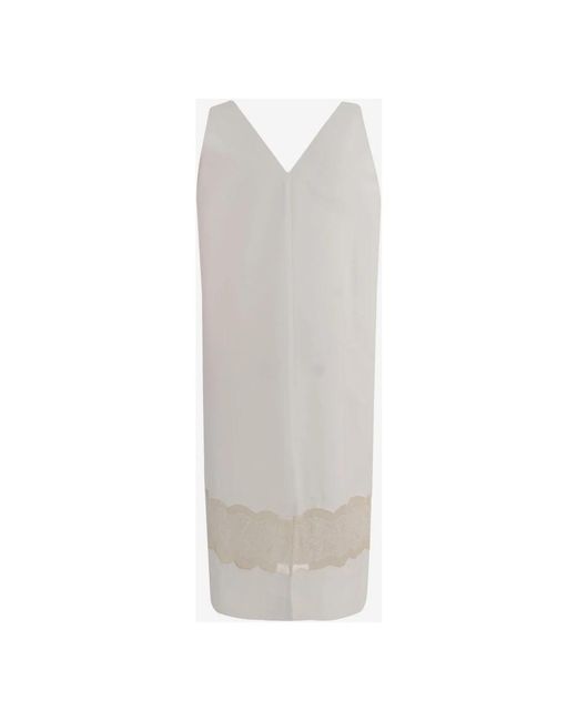 Carven White Midi Dresses
