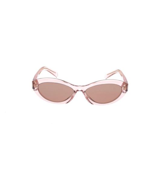 Sunglasses Prada de color Pink