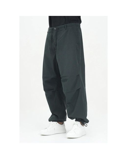 Calvin Klein Green Wide Trousers for men