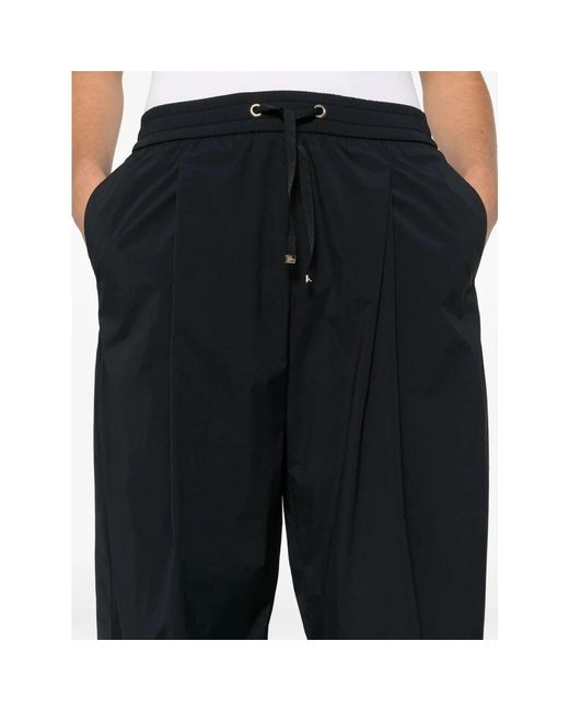 Herno Blue Cropped Trousers
