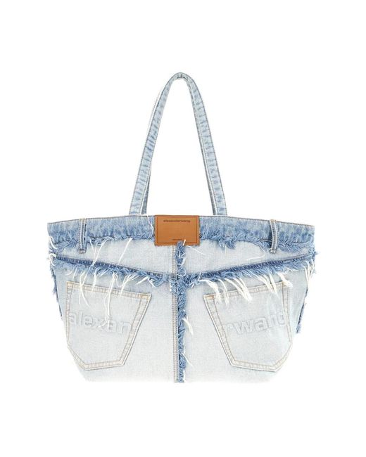 Alexander Wang Blue Shopping Bags