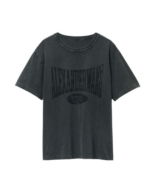 Alexander Wang Black T-Shirts