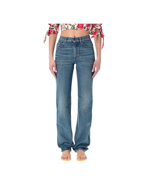 Chloé Blue Straight Fit Jeans