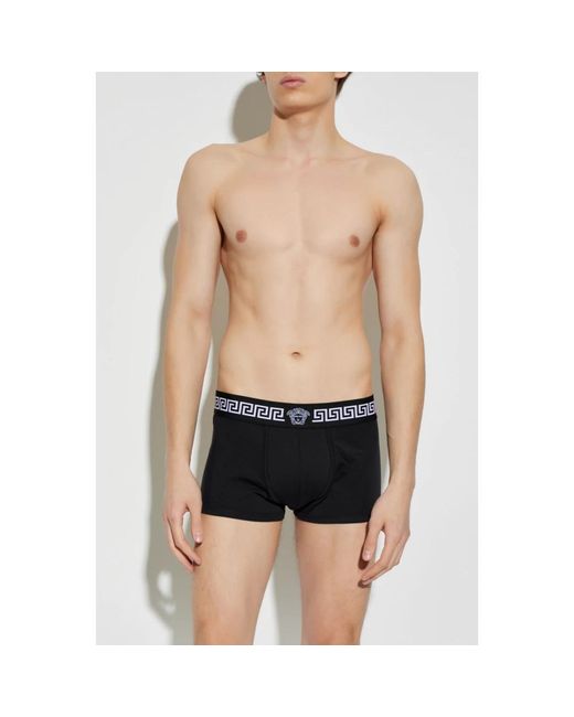 Versace Boxer Briefs Drie-Pack in het Black voor heren