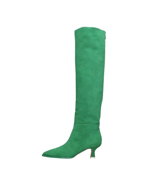 3Juin Green High Boots