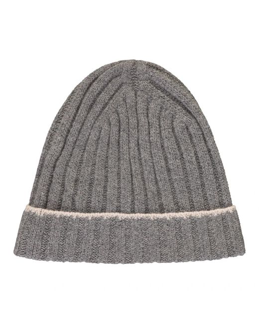 Beanies Moorer pour homme en coloris Gray