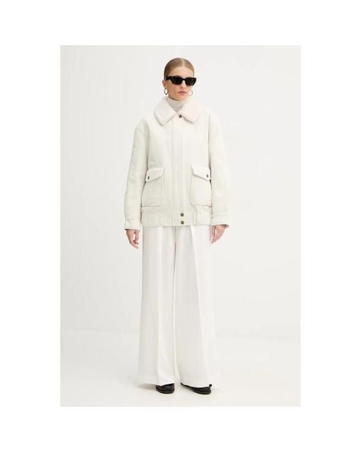 Light Jackets Ermanno Scervino de color Natural