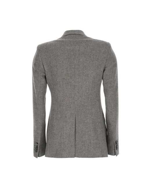 Tagliatore Resca Double-Breasted Jacket in het Gray