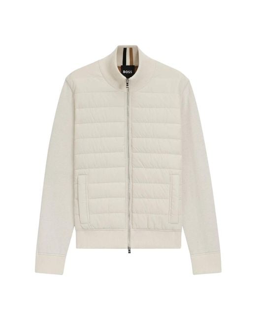 HUGO White Winter Jackets for men