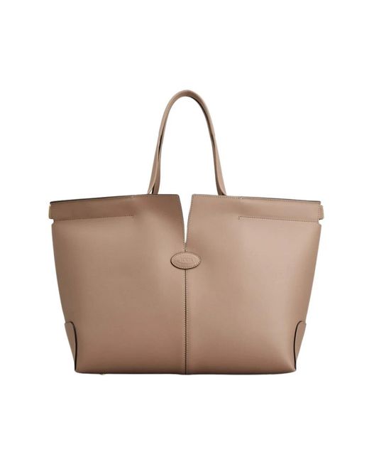 Tod's Brown Shopping Bags
