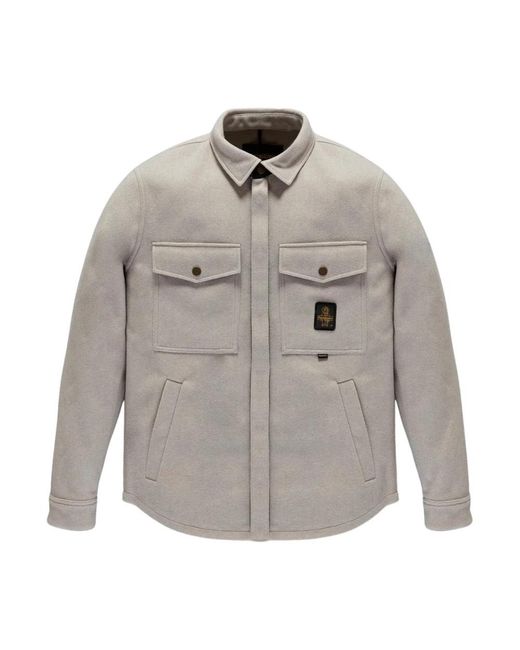 Refrigiwear Giacca Camicia Guscio Esterno in het Gray voor heren