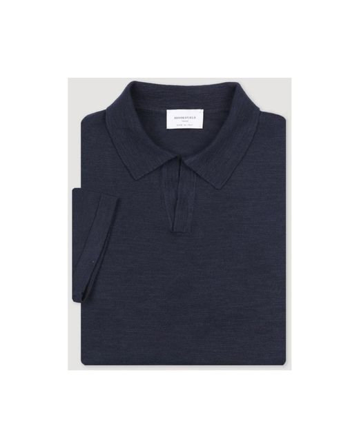 Brooksfield Blue Polo Shirts for men