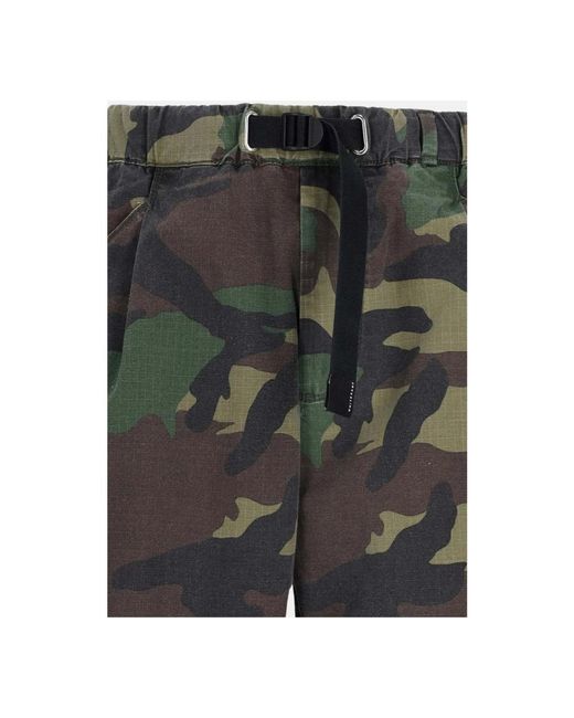 White Sand Cargo bermuda shorts mit camouflage-print in Gray für Herren