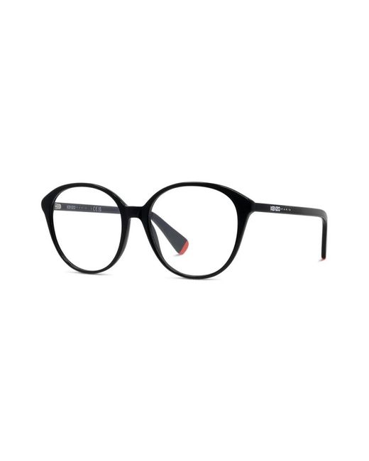 KENZO Black Kz50234I Runde Optische Fassung
