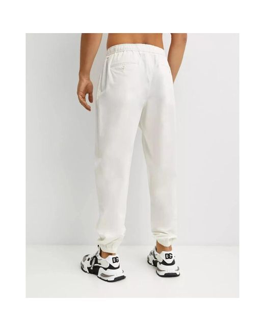 Dolce & Gabbana Natural Sweatpants for men