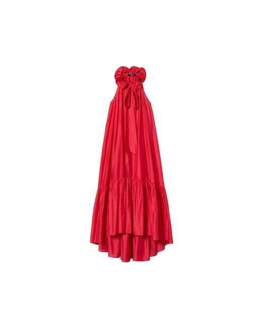 Twinset Red Maxi Dresses