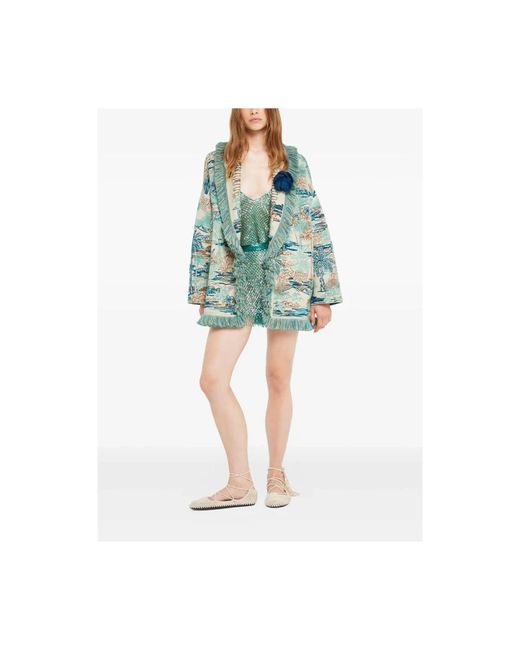 Alanui Truien & Vesten ,Veelkleurig ,Cardigans in het Green