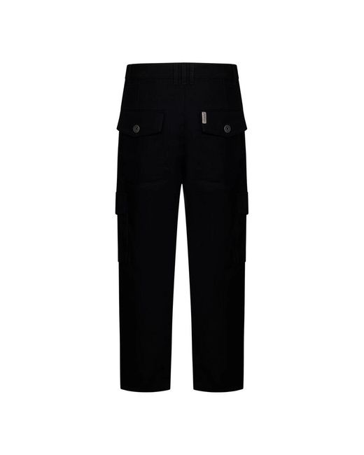 Balmain Black Straight Trousers for men