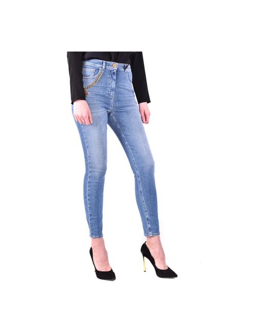 Elisabetta Franchi Blue Skinny Jeans