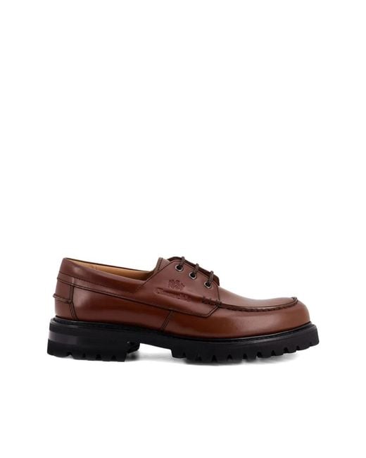 Church's Brown Laced Shoes for men