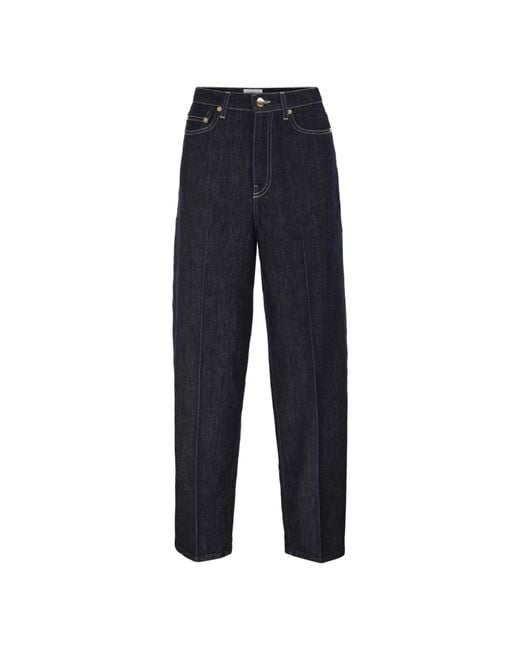 Fabiana Filippi Blue Loose Fit Jeans